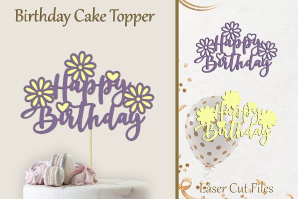 3D Layered Birthday Cake Topper SVG Review