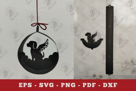 3D SVG Dog Memorial Papercut Ornament Review