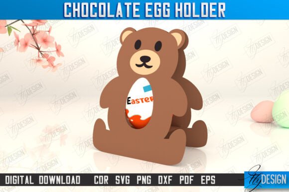 3D SVG Shapes: Chocolate Egg Holder Review