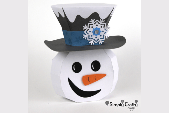 Cheerful Snowman SVG: A 3D Christmas Craft Review