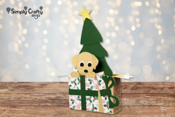 Christmas Puppy Card SVG: A 3D SVG Review