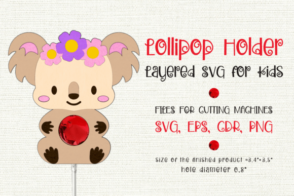 Cute Koala Lollipop Holder: An Embroidery Review