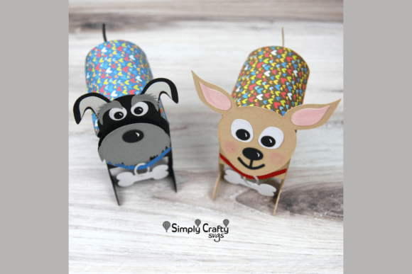 Dog Box Set 3D SVG for Dogs Branding