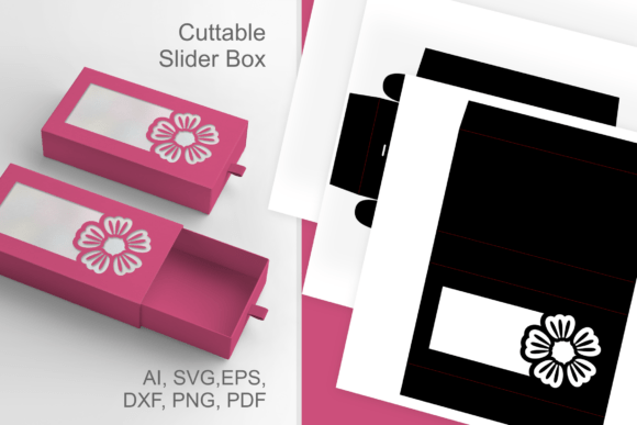 Flower Shape N Wide Window 3D SVG Shapes