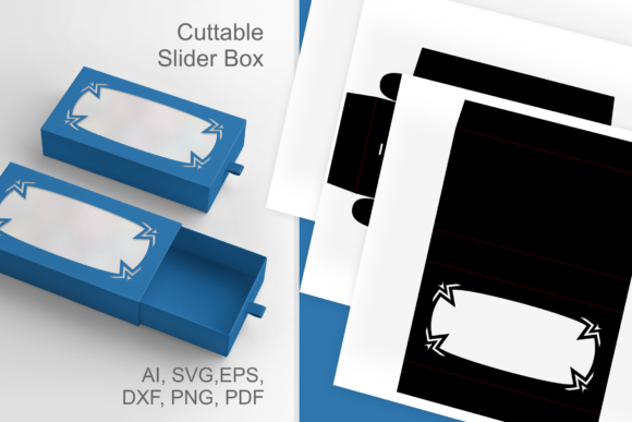 Frame with Spikes Drawer Favor Box SVG Review