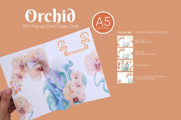 Orchid Popup Card: 3D SVG Shapes Review