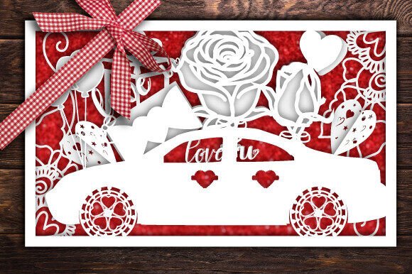 Valentine s Day Car Rose Element SVG 832 Review